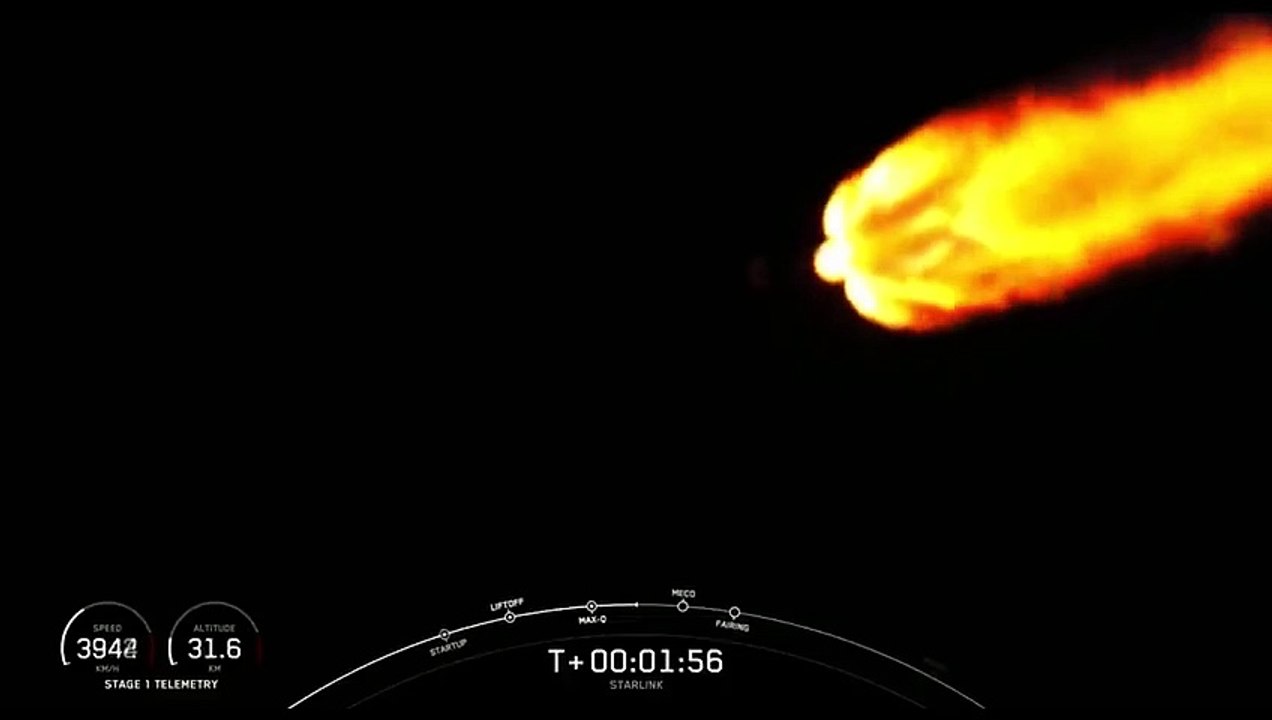 Recordes batidos: SpaceX lança 50 satélites em direção à órbita da Terra