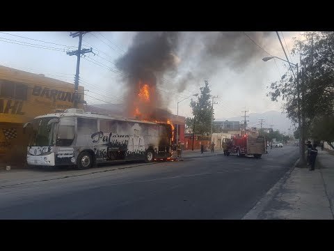 Entrevista con grupo Palomo sobre el incendio del autobús