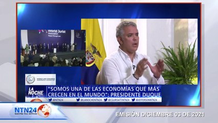 Clausura del World Law Congress: Presidente Duque recibe el World Peace & Liberty Award