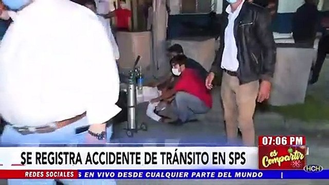 Brutal accidente vial deja a una persona gravemente herida en SPS