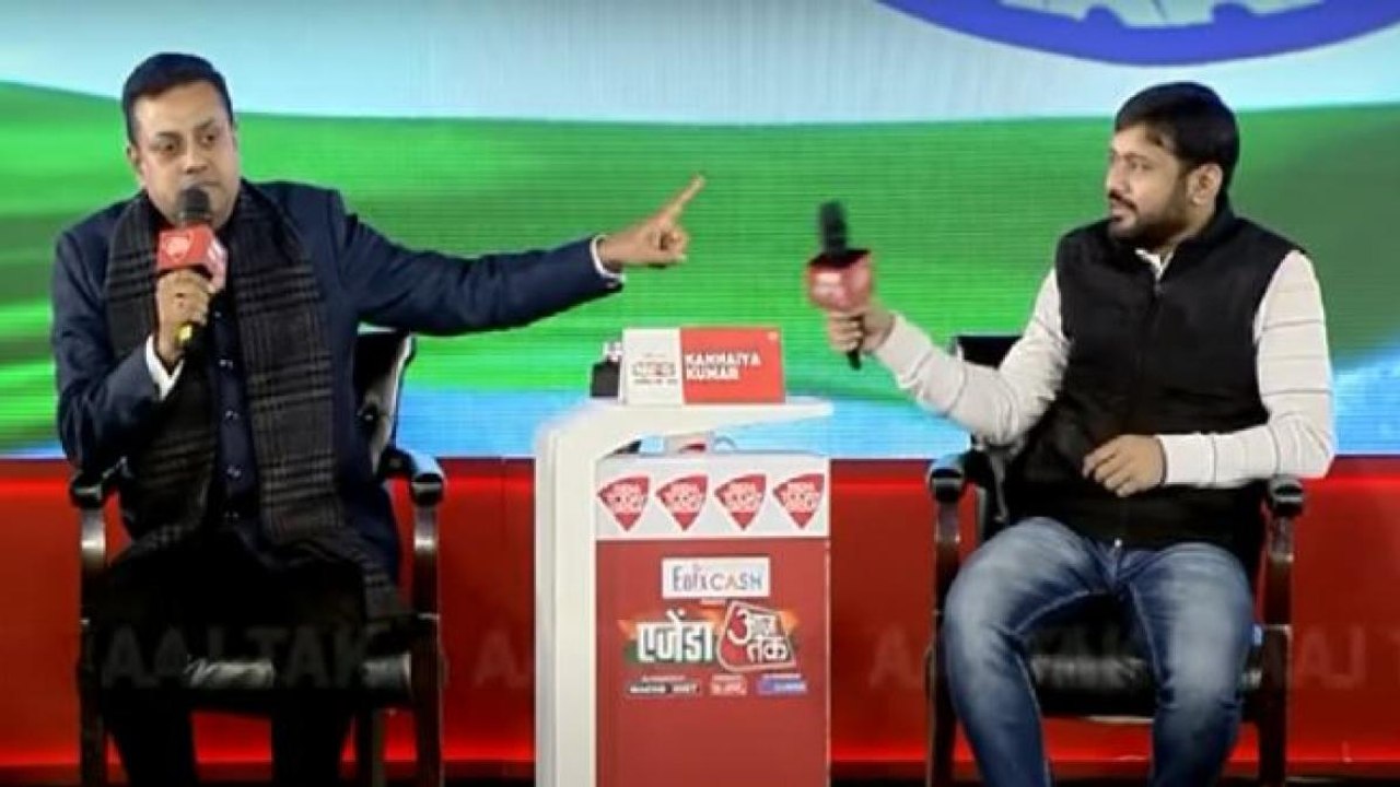 Debate between Patra, Kanhaiya & Patel over Rashtravad