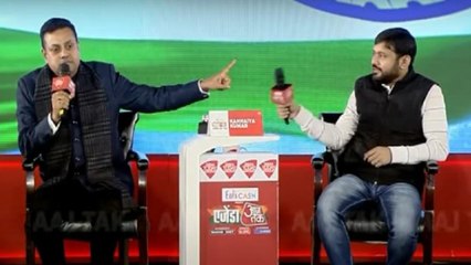 Debate between Patra, Kanhaiya & Patel over Rashtravad
