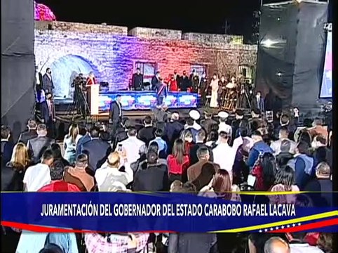 Pdte. Nicolás Maduro acompañó al gobernador reelecto Rafael Lacava en acto de juramentación