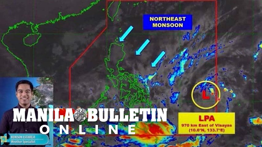 Cold breeze, light rains in Luzon this weekend due to 'amihan'