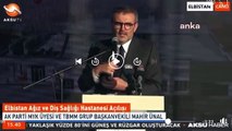 AKP'li Mahir Ünal açılış törenine az sayıda kişi katılınca sinirlendi: Zaten kimse gelmemiş ki...