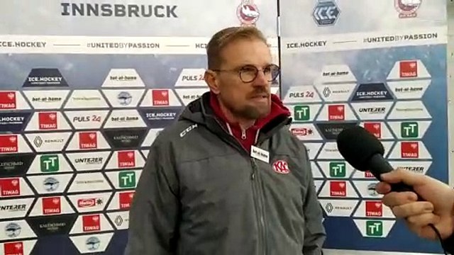 23.Runde: Petri Matikainen (KAC) nach Sieg über Innsbruck