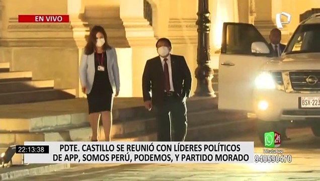 Acuña tras reunión con Castillo: No quiero ser ministro ni premier, quiero ayudar a mi país