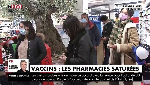 Coronavirus : Reportage à Villeurbanne où les pharmacies sont saturées par les demandes de vaccination pour la 3e dose ?