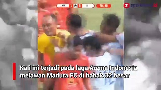 Miris! Wasit Kembali Jadi Sasaran Amukan Pemain di Liga 3 Jatim