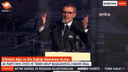 Mahir Ünal açılışa katılımı beğenmedi: 'Geleceğimiz kalmadı'
