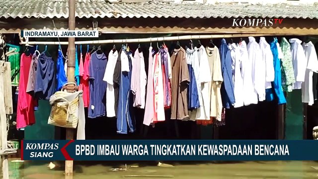 BPBD Indramayu Imbau Warga untuk Waspada Cuaca Ekstrem dan Banjir Susulan di Pesisir
