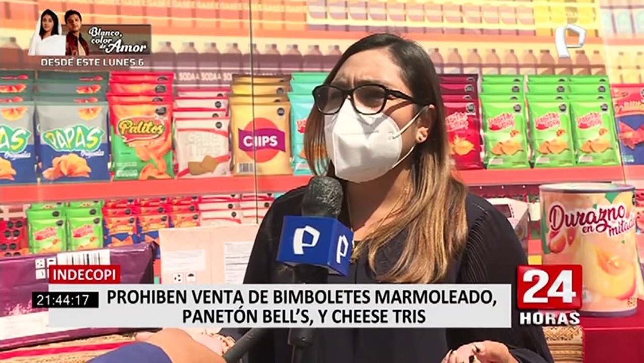 Indecopi retiró del mercado tres productos por excesiva grasas trans