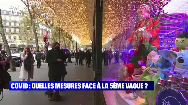 Covid: quelles mesures face à la 5ème vague ? - 04/12
