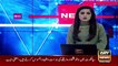 MQM Pakistan leader Waseem Akhtar talks to media