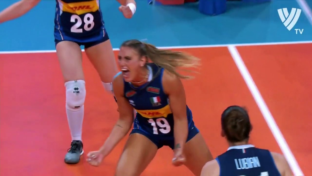 Mingardi Camilla - Best Volleyball Spikes and Blocks on VNL 2021