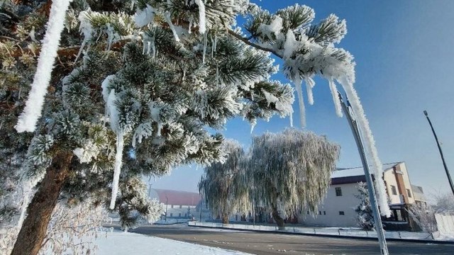 Doğu Anadolu buz kesti: Sıcaklık eksi 26,4 derece