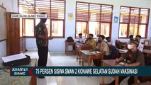 Patuh pada Prokes dan Capaian Vaksinasi Siswa Tinggi, PTM di SMAN 2 Konawe Selatan Berjalan Aman!