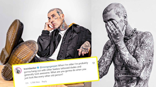 Travis Barker Backfire To The Troll Who Calls His Tattoos 'Looks Ridiculous'