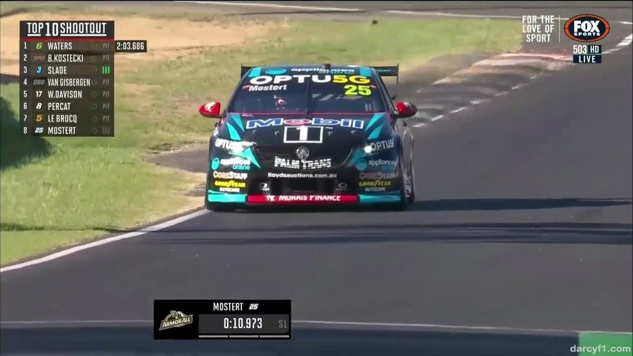 V8 SUPERCARS 1000 KM Bathurst 2021 Qualifying Mostert Record Pole Lap 203373 Vidéo Dailymotion