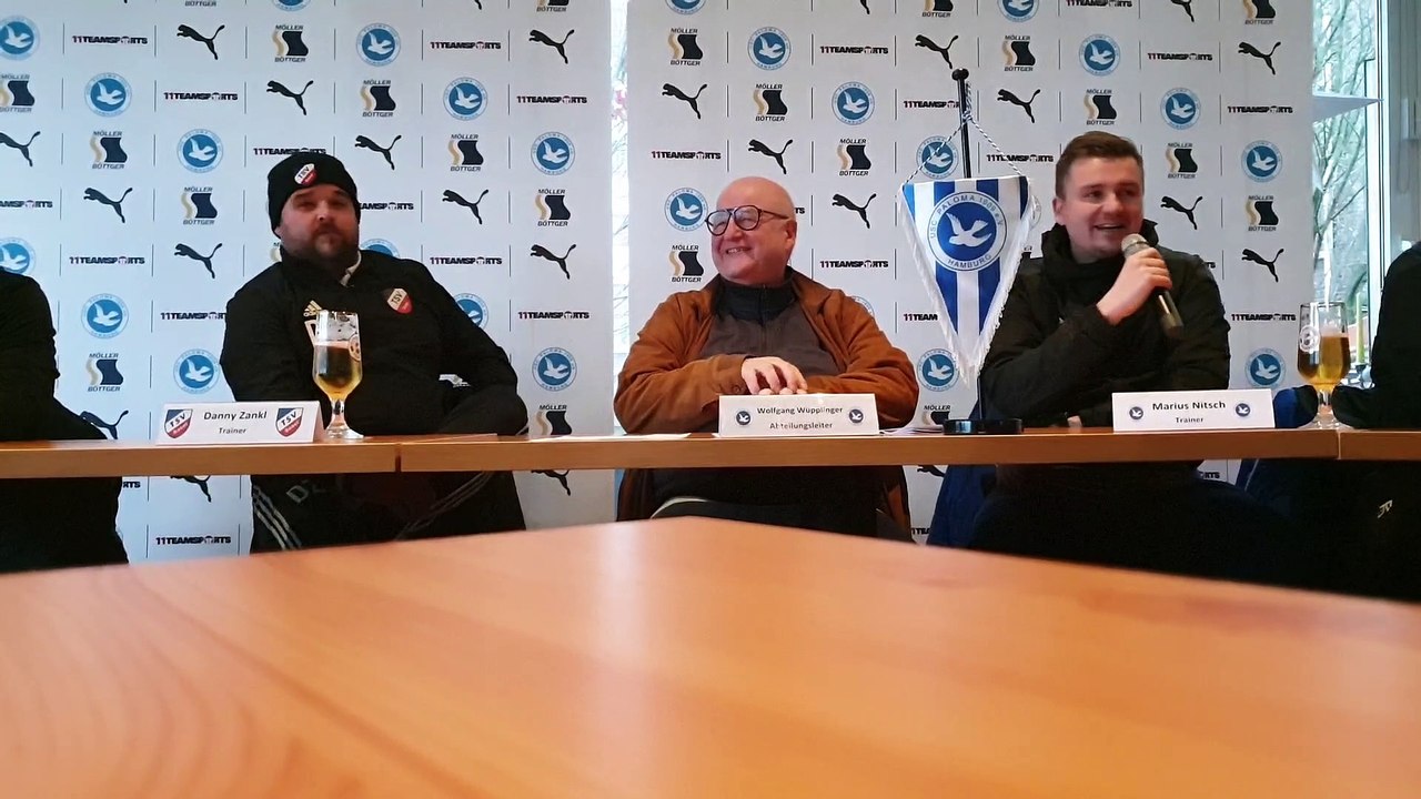 Nach spektakulärem Spitzenspiel: Paloma vs. Sasel - die PK im Video!