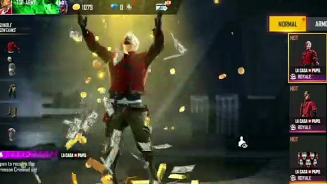 UPCOMING CRIMSON CRIMINAL BUNDLE REVIEW | FF NEW EVENT | FREE FIRE NEW EVENT | FF TODAY EVENT