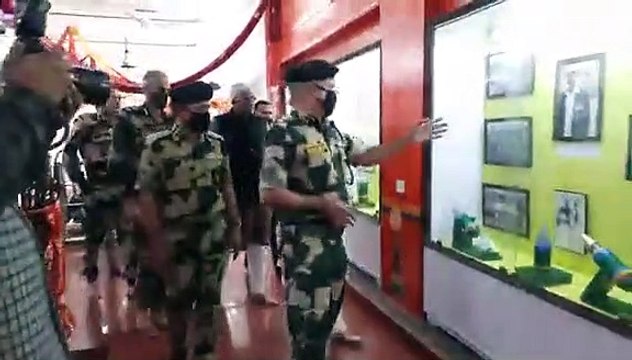 Video: सरहद पर शाह, तनोट मंदिर में की पूजा-अर्चना