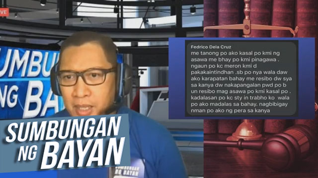 Sumbungan Ng Bayan: MISIS, INAANGKIN ANG BAHAY NILANG MAG-ASAWA DAHIL SA ‘DI PAGKAKAUNAWAAN