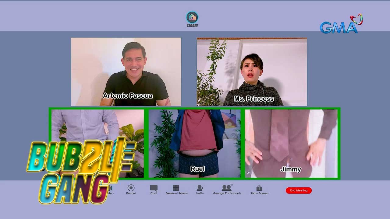 Bubble Gang: Next level office presentation, pang-outer space!