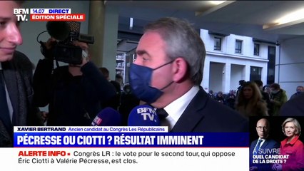 Pour Xavier Bertrand, le Congrès LR a permis "l'unité" dans le parti