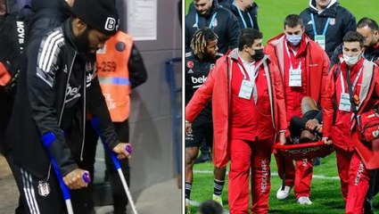 Gözyaşına boğulmuştu, korkulan oldu! N'Koudou, uzun süre Beşiktaş formasına hasret kalacak