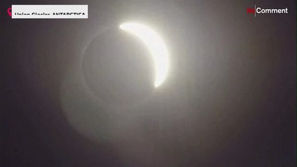 La Antártida disfruta en exclusiva de un eclipse solar total