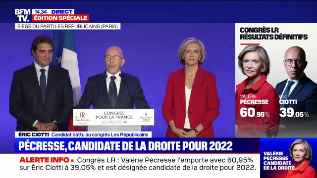 Éric Ciotti: Dès lundi, nous serons avec Valérie Pécresse dans les Alpes-Maritimes