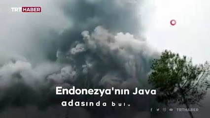Endonezya'da Semeru Yanardağı'nda patlama