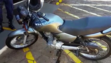 Em trabalho ágil, GM localiza motocicleta furtada antes mesmo do proprietário se dar conta do furto