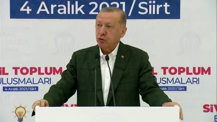 Cumhurbaşkanı Erdoğan: "Türkiye'nin de bölgemizin de geleceğinde teröre ve Kandil uzantılı siyasete yer yoktur"