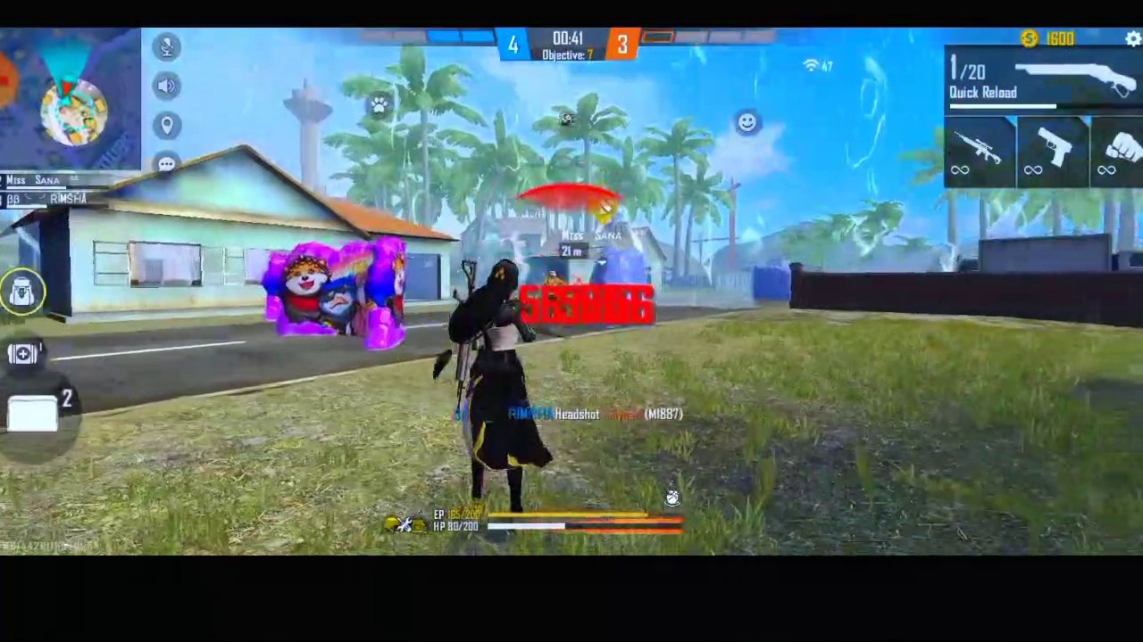 Free Fire 2 vs 2 Custom Op Gameplay Op  One Tap Headshot Op Video | Aqeel FF