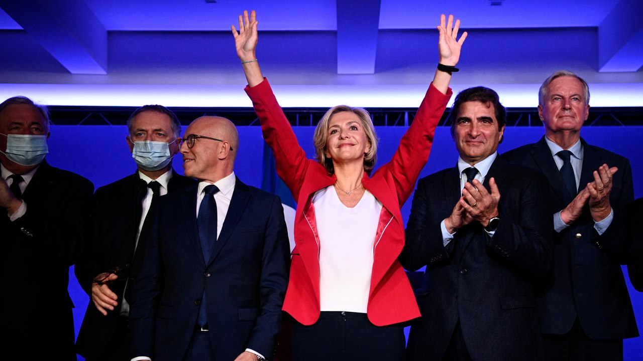 Valérie Pécresse désignée candidate par LR à la présidentielle