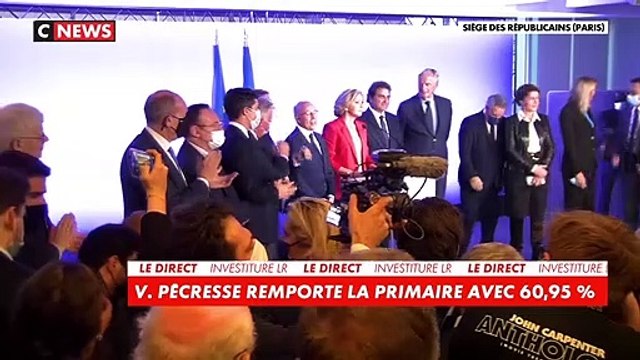 Présidentielle 2022 Regardez l'intégralité du discours de Valérie Pécresse après sa victoire au congrès LR