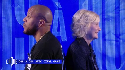 Ciryl Gane dos à dos avec Catherine Ceylac - Clique - CANAL+