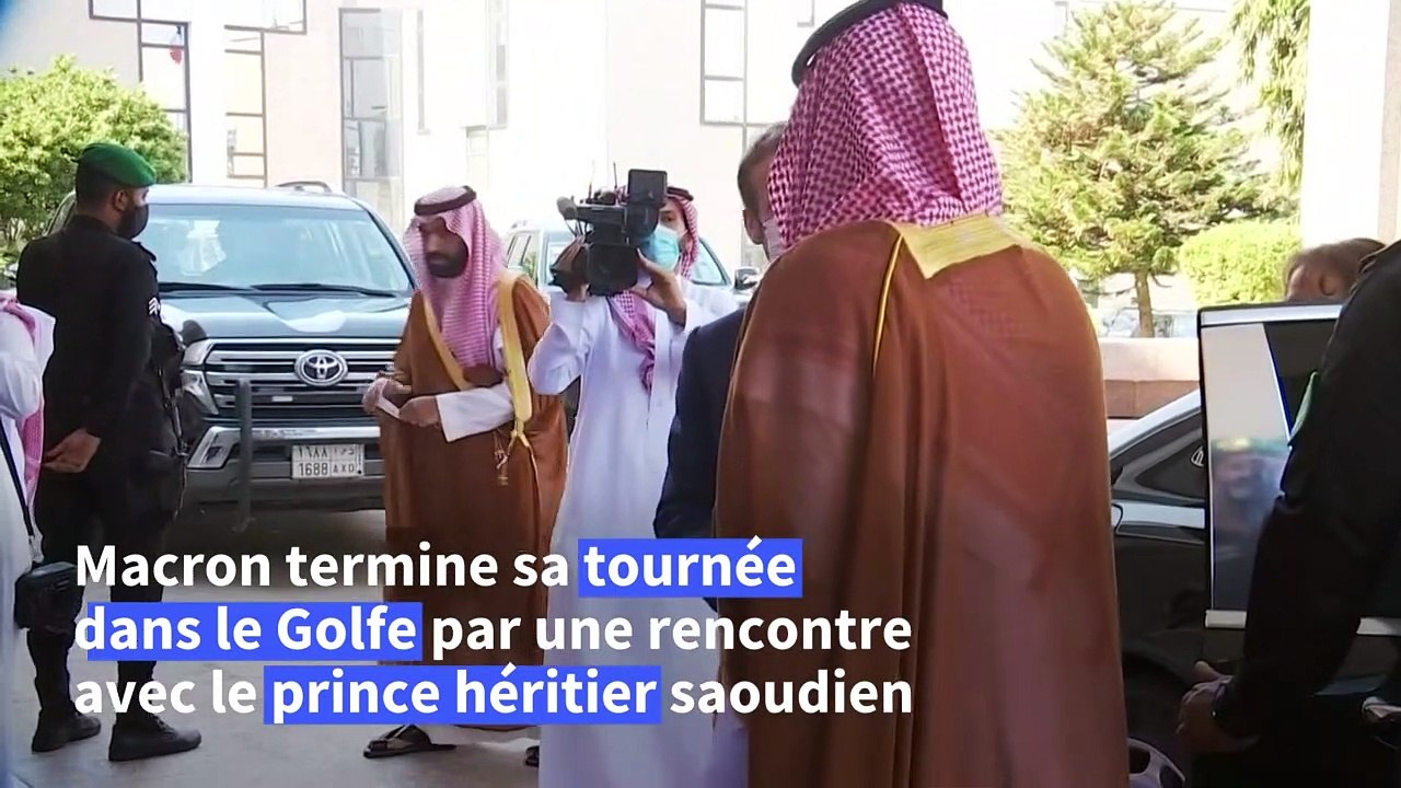 Macron termine sa tournée dans le Golfe en rencontrant le prince héritier saoudien