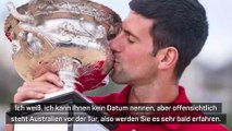 Djokovic lässt Teilnahme an Australian Open offen