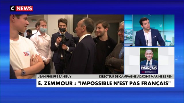 Jean-Philippe Tanguy : «On peut parler des affiches d'Éric Zemmour mais ce qui va faire l'élection c'est le débat de fond»