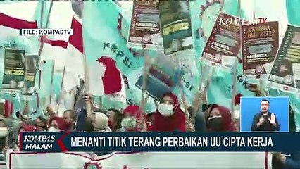 Download Video: Pemerintah Segera Revisi UU Cipta Kerja Atas Perintah Putusan Uji Formil MK