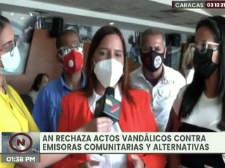 Entérate | Asamblea Nacional rechaza actos vandálicos contra las emisoras alternativas del país
