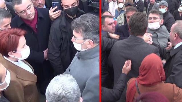 Meral Akşener'e Başbakan olacağım sözlerini hatırlatan vatandaşa İYİ Partililerden tepki