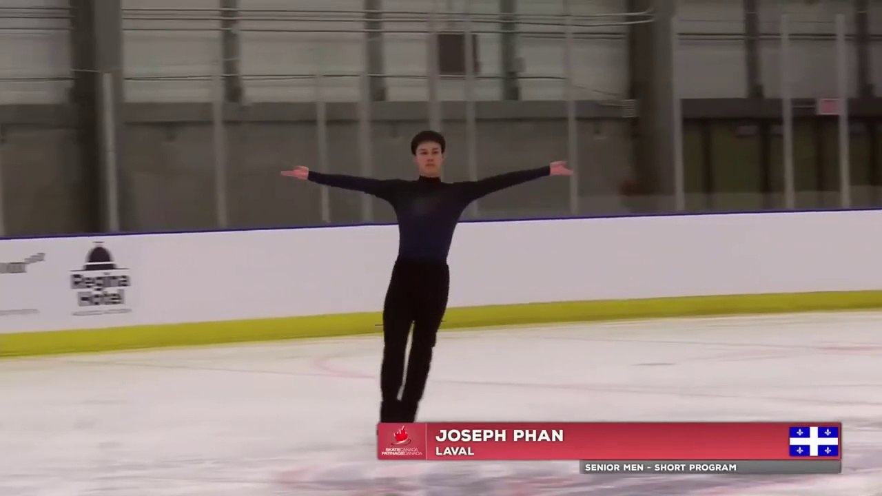 2021-2022 Joseph Phan SC Challenge SP (720p) - missing the replay & most of his kiss & cry
