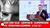 ¡UIF congela cuentas de seis empresas y 5 personas ligadas al Cártel Jalisco!