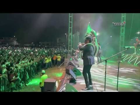 Julión Álvarez, se presentó con gran éxito en Tampico, Tamaulipas.
