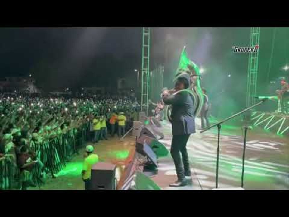 Julión Álvarez, se presentó con gran éxito en Tampico, Tamaulipas.