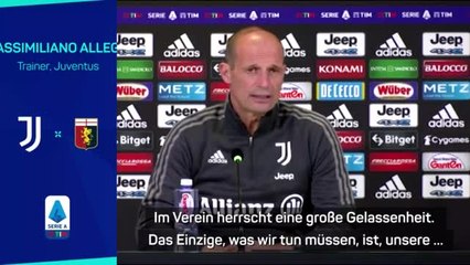 Allegri zu Ermittlungen: "Große Gelassenheit"